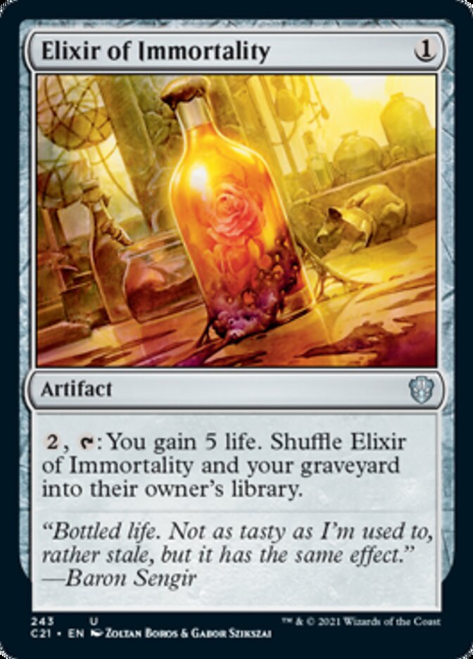 Elixir of Immortality [Commander 2021] | Arkham Games and Comics