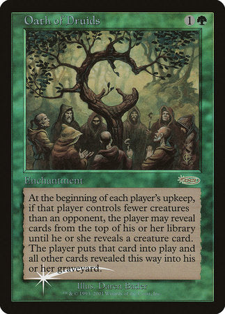 Oath of Druids [Judge Gift Cards 2001] | Arkham Games and Comics