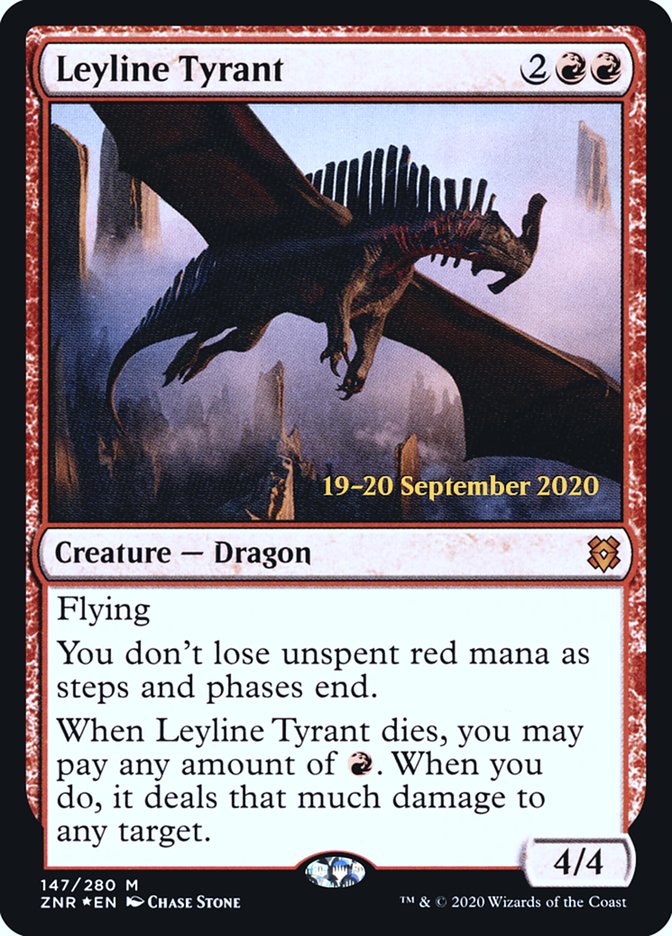 Leyline Tyrant  [Zendikar Rising Prerelease Promos] | Arkham Games and Comics