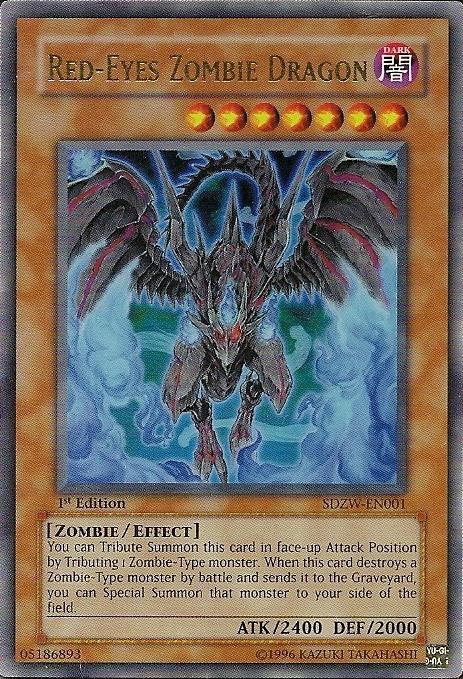 Red-Eyes Zombie Dragon [SDZW-EN001] Ultra Rare | Arkham Games and Comics