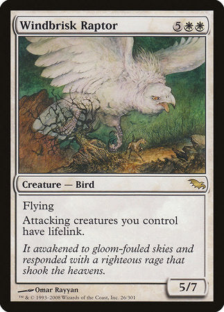 Windbrisk Raptor [Shadowmoor] | Arkham Games and Comics