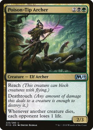 Poison-Tip Archer [Core Set 2019] | Arkham Games and Comics