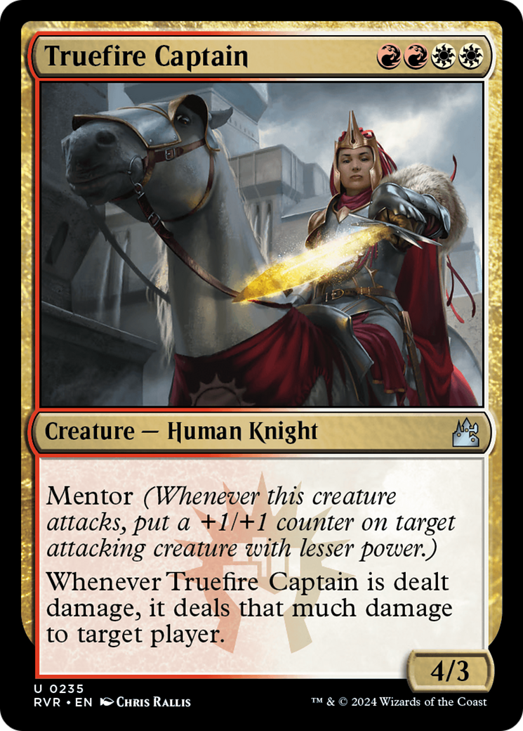 Truefire Captain [Ravnica Remastered] | Arkham Games and Comics