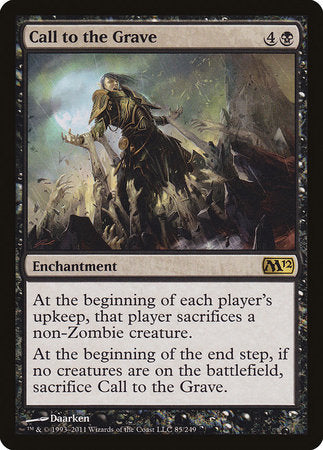 Call to the Grave [Magic 2012] | Arkham Games and Comics
