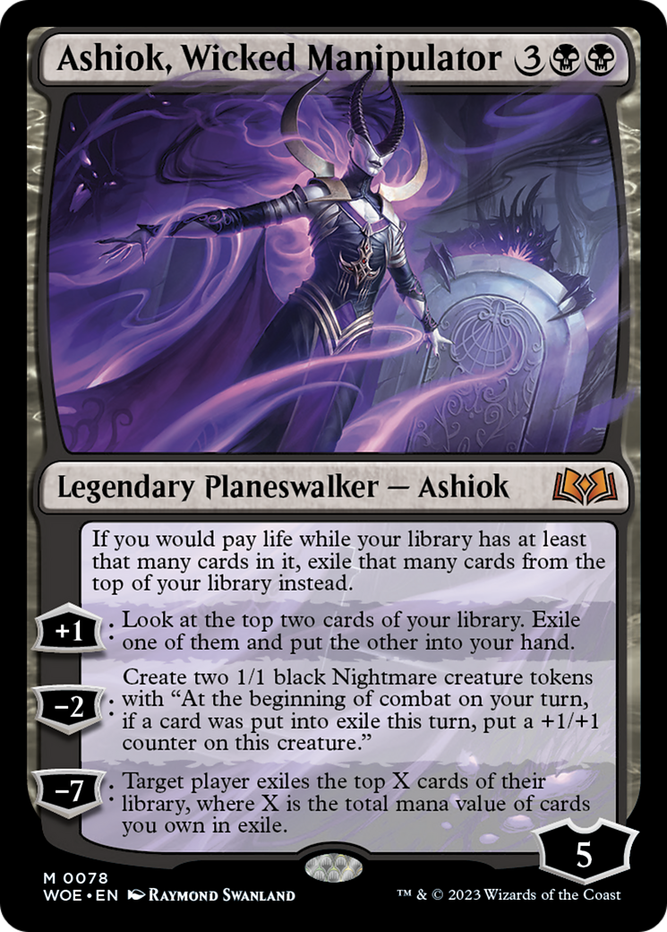 Ashiok, Wicked Manipulator [Wilds of Eldraine] | Arkham Games and Comics