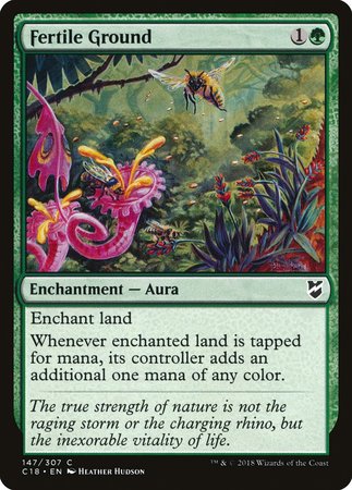 Fertile Ground [Commander 2018] | Arkham Games and Comics