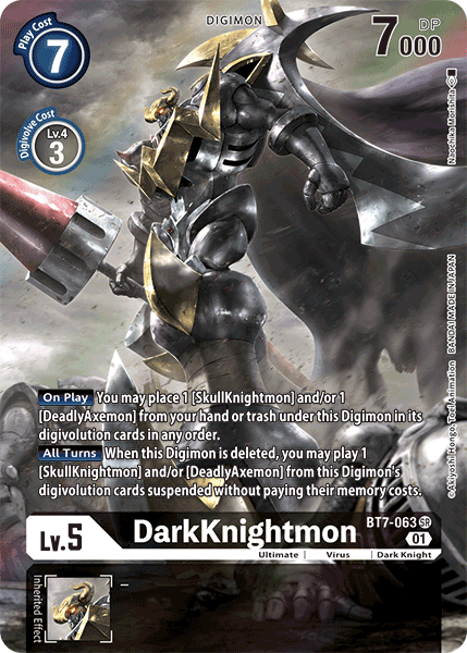 DarkKnightmon [BT7-063] (Alternate Art) [Next Adventure] | Arkham Games and Comics