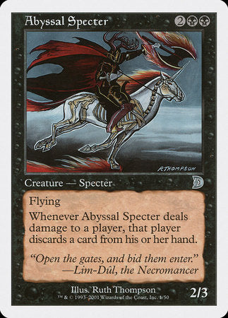 Abyssal Specter [Deckmasters] | Arkham Games and Comics