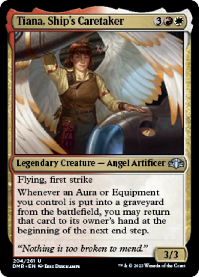 Tiana, Ship's Caretaker [Dominaria Remastered] | Arkham Games and Comics