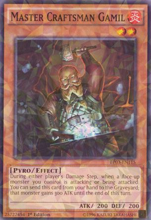 Master Craftsman Gamil [BP03-EN115] Shatterfoil Rare | Arkham Games and Comics