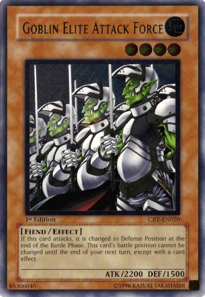 Goblin Elite Attack Force [CRV-EN020] Ultimate Rare | Arkham Games and Comics