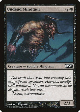 Undead Minotaur [Magic 2014] | Arkham Games and Comics