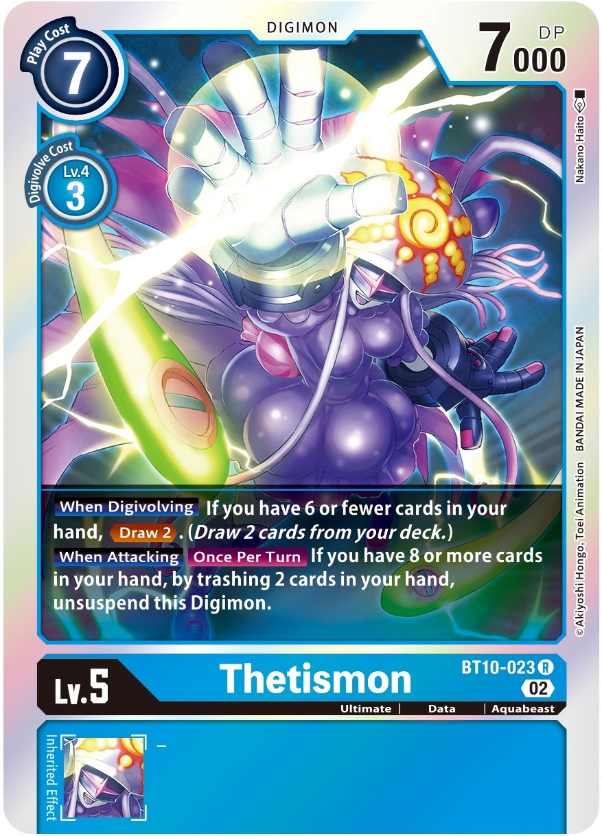 Thetismon [BT10-023] [Xros Encounter] | Arkham Games and Comics