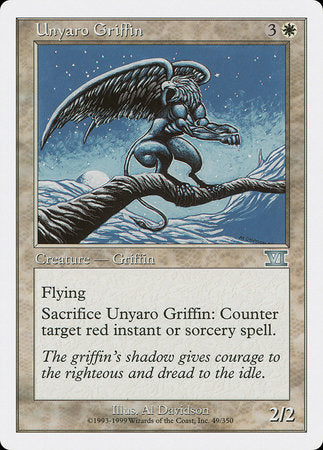 Unyaro Griffin [Classic Sixth Edition] | Arkham Games and Comics