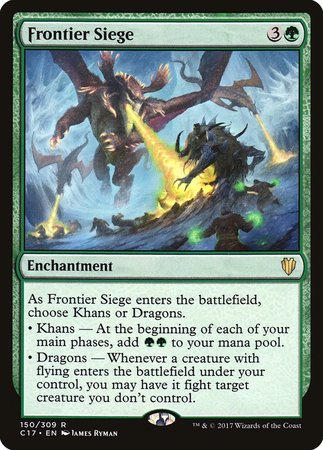 Frontier Siege [Commander 2017] | Arkham Games and Comics