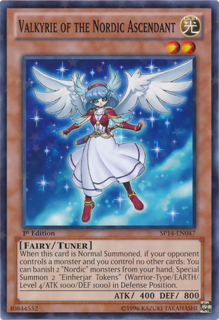 Valkyrie of the Nordic Ascendant [SP14-EN047] Starfoil Rare | Arkham Games and Comics