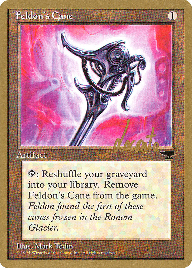 Feldon's Cane (Michael Loconto) [Pro Tour Collector Set] | Arkham Games and Comics
