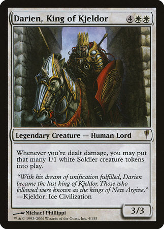 Darien, King of Kjeldor [Coldsnap] | Arkham Games and Comics