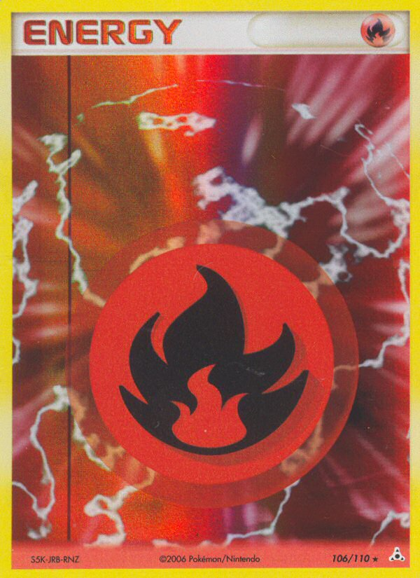 Fire Energy (106/110) [EX: Holon Phantoms] | Arkham Games and Comics