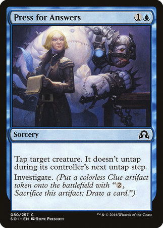Press for Answers [Shadows over Innistrad] | Arkham Games and Comics