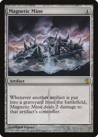 Magnetic Mine [Mirrodin Besieged] | Arkham Games and Comics