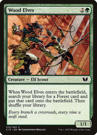 Wood Elves [Commander 2015] | Arkham Games and Comics