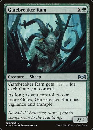 Gatebreaker Ram [Ravnica Allegiance] | Arkham Games and Comics