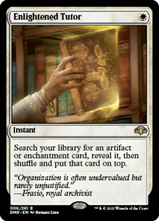 Enlightened Tutor [Dominaria Remastered] | Arkham Games and Comics