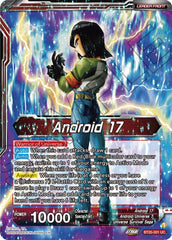 Android 17 // Warriors of Universe 7, United as One (BT20-001) [Power Absorbed Prerelease Promos] | Arkham Games and Comics