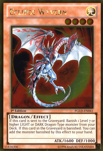 Eclipse Wyvern [PGLD-EN041] Gold Rare | Arkham Games and Comics