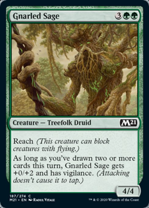 Gnarled Sage [Core Set 2021] | Arkham Games and Comics