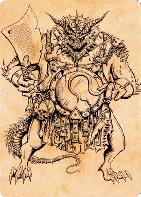 Thrakkus the Butcher Art Card [Commander Legends: Battle for Baldur's Gate Art Series] | Arkham Games and Comics