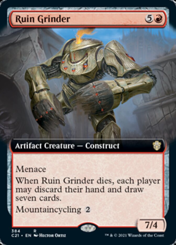 Ruin Grinder (Extended) [Commander 2021] | Arkham Games and Comics