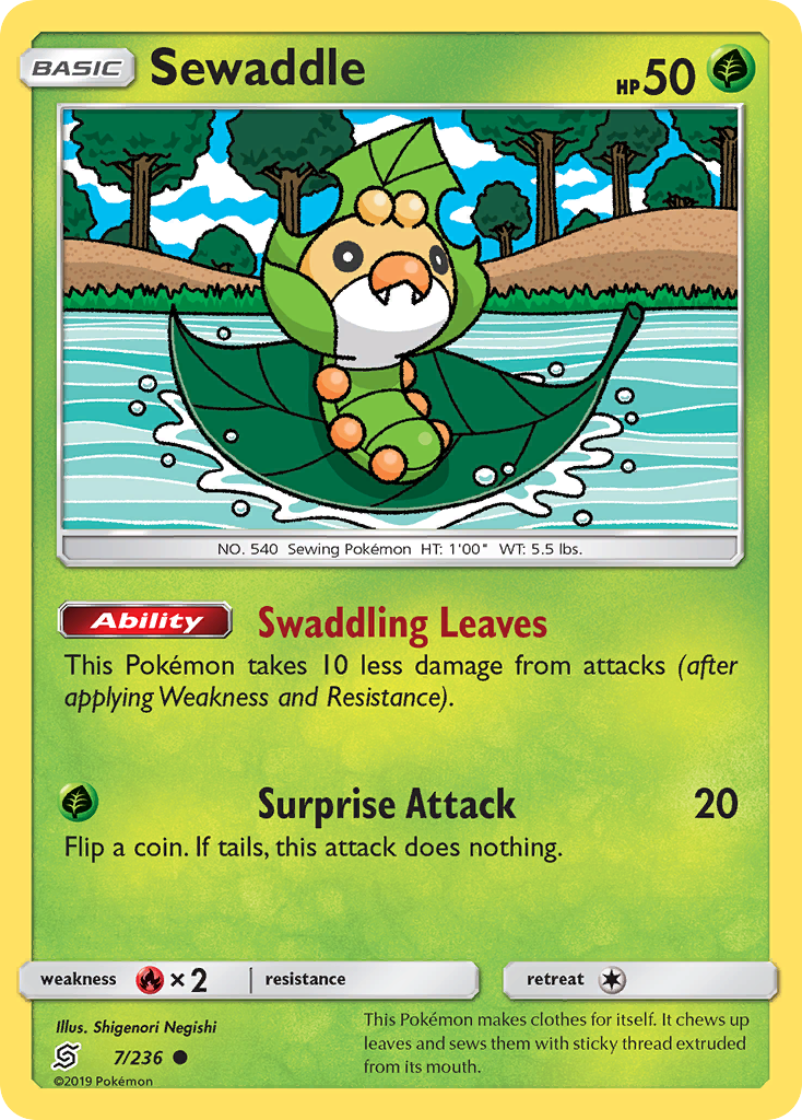 Sewaddle (7/236) [Sun & Moon: Unified Minds] | Arkham Games and Comics