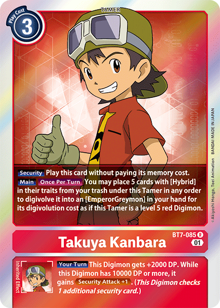 Takuya Kanbara [BT7-085] [Next Adventure] | Arkham Games and Comics