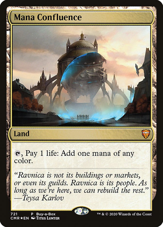Mana Confluence (Buy-A-Box) [Commander Legends Promos] | Arkham Games and Comics