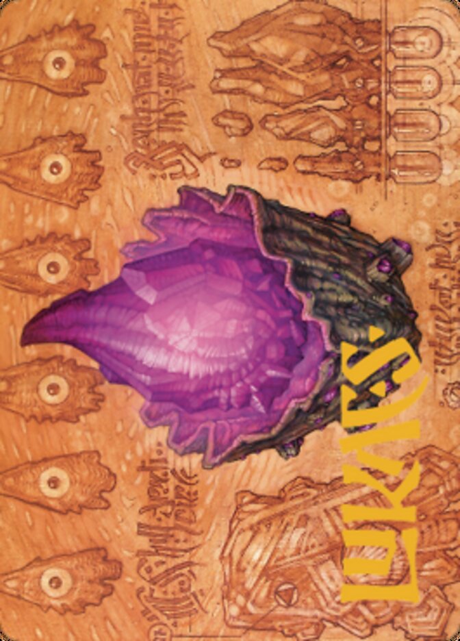 Thorn of Amethyst Art Card (Gold-Stamped Signature) [The Brothers' War Art Series] | Arkham Games and Comics