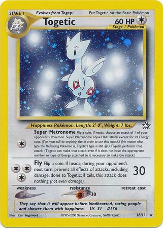 Togetic (16/111) [Neo Genesis Unlimited] | Arkham Games and Comics