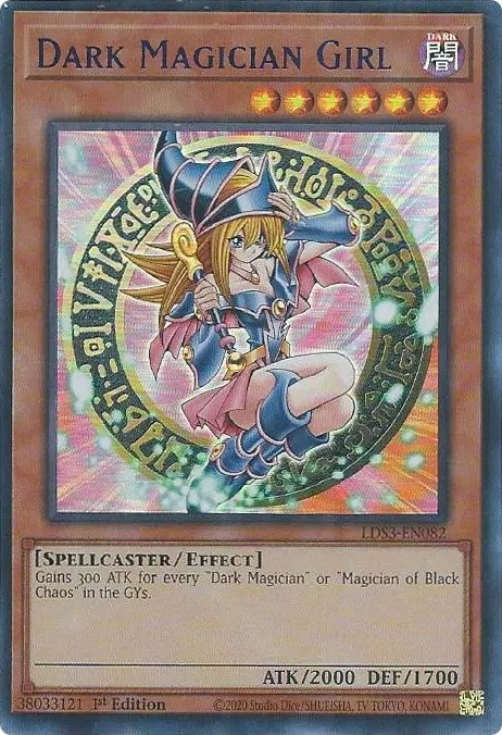 Dark Magician Girl (Blue) [LDS3-EN082] Ultra Rare | Arkham Games and Comics