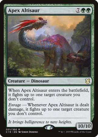 Apex Altisaur [Commander 2019] | Arkham Games and Comics