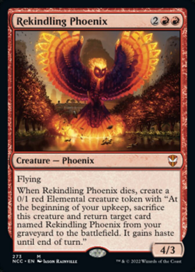 Rekindling Phoenix [Streets of New Capenna Commander] | Arkham Games and Comics