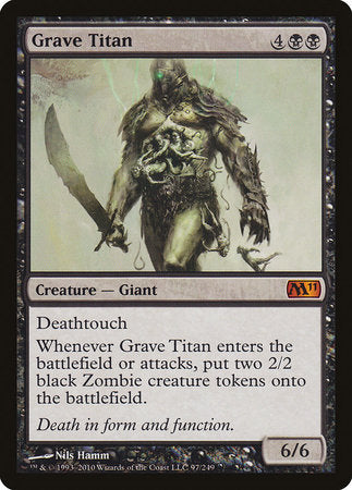 Grave Titan [Magic 2011] | Arkham Games and Comics