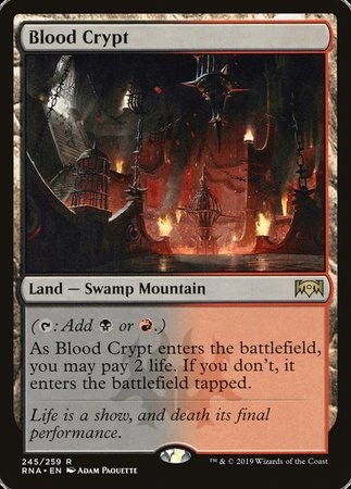 Blood Crypt [Ravnica Allegiance] | Arkham Games and Comics