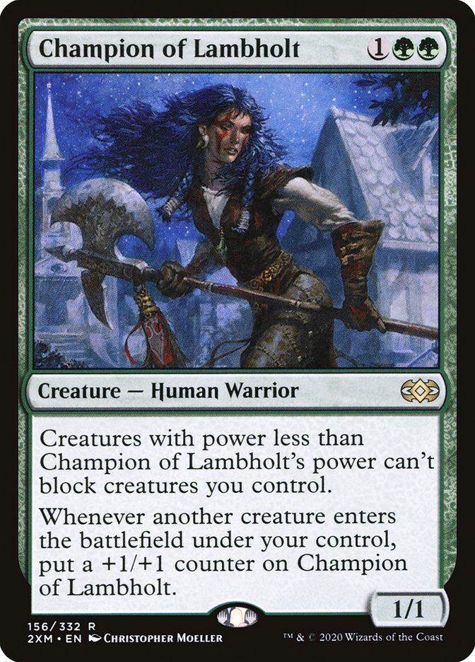 Champion of Lambholt [Double Masters] | Arkham Games and Comics