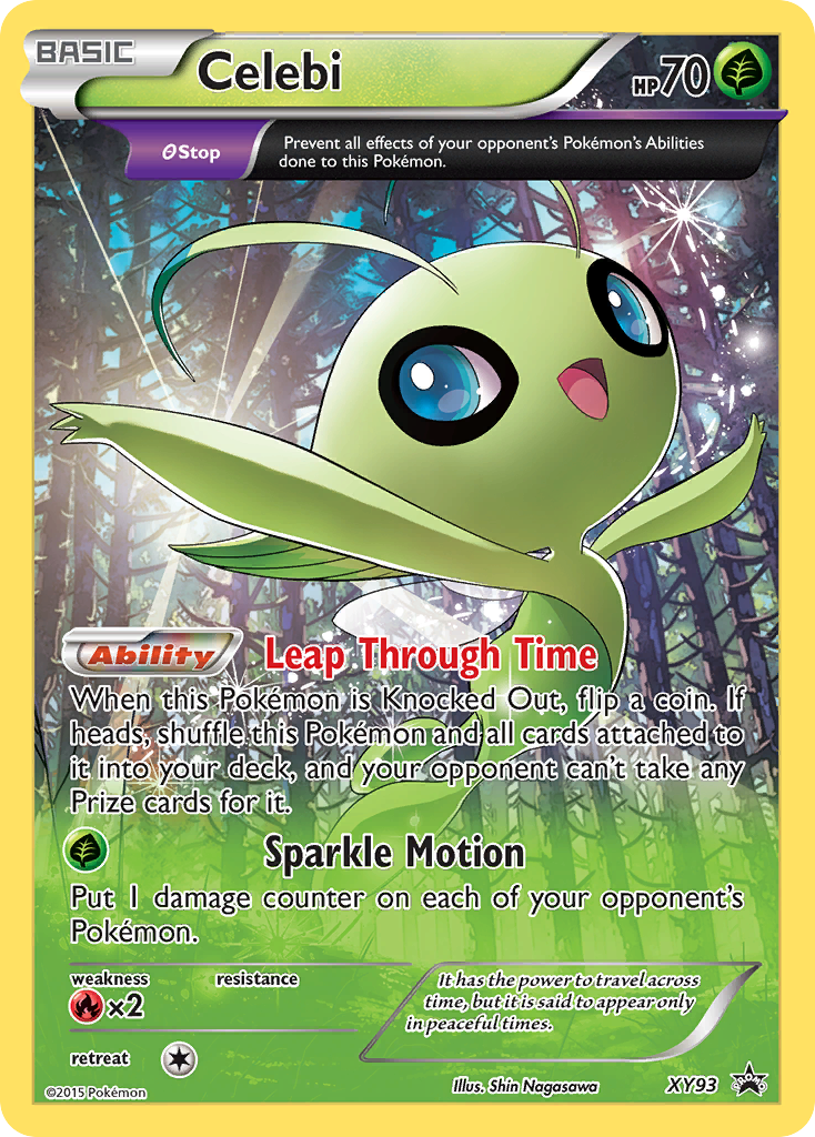 Celebi (XY93) [XY: Black Star Promos] | Arkham Games and Comics