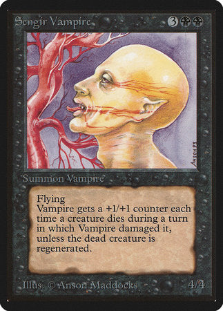 Sengir Vampire [Limited Edition Beta] | Arkham Games and Comics