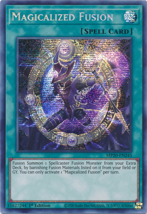 Magicalized Fusion [MP20-EN245] Prismatic Secret Rare | Arkham Games and Comics