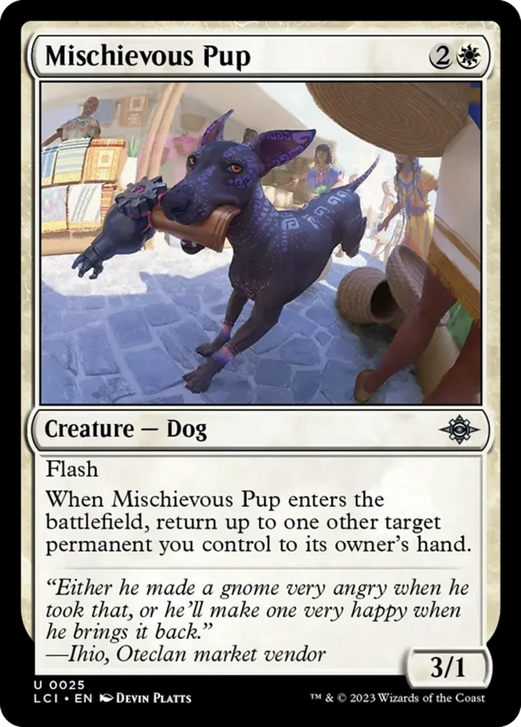 Mischievous Pup [The Lost Caverns of Ixalan] | Arkham Games and Comics