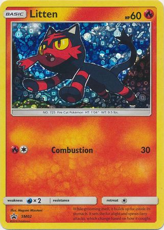 Litten (SM02) (General Mills Promo) [Sun & Moon: Black Star Promos] | Arkham Games and Comics