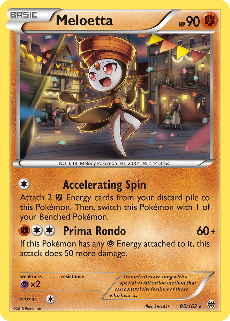 Meloetta (85/162) [XY: BREAKthrough] | Arkham Games and Comics